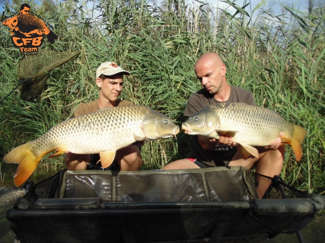 Baráti horgászat a Dolnobarsky tavon