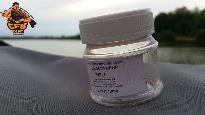 Vajdasági feederpeca Krill-lel